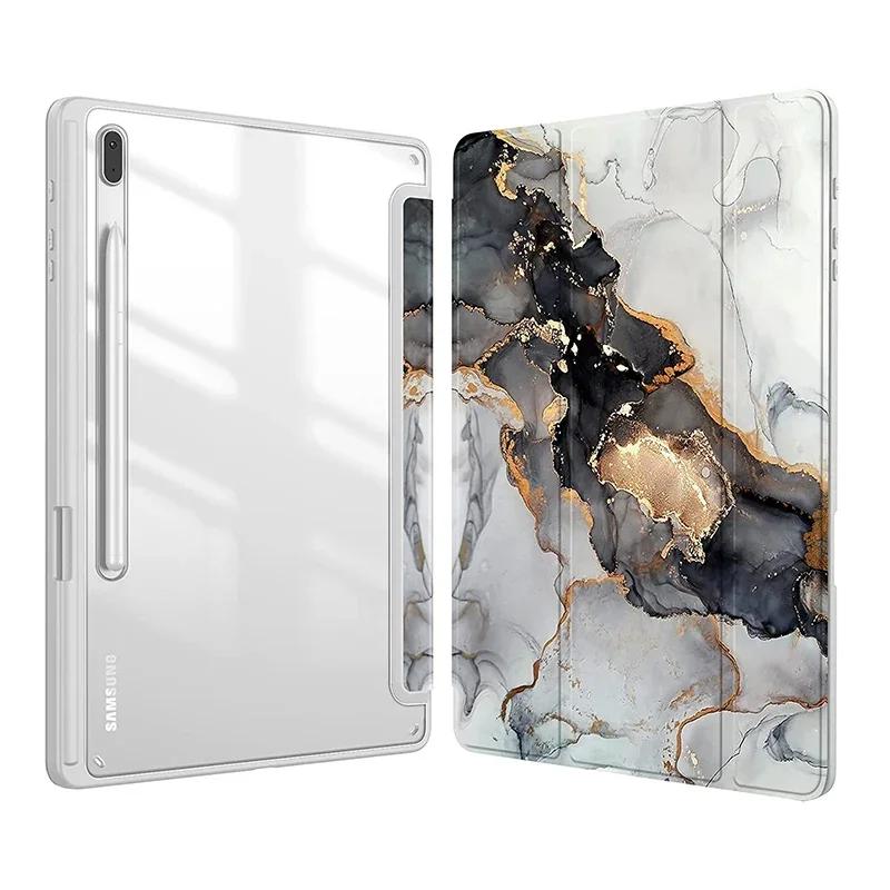 Pouzdro pro Samsung Galaxy Tab S11 S10 Lite S9 FE 10.9 11 Plus 12.4 Palcový Tablet Kryt pro Tab A11 A9 S9 S8 S7 11" Plus 12.4" Funda