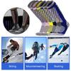 1Pair Ski Socks Wool Thermal Knee High Winter Snowboard Sport Socks Men Women, Hunting