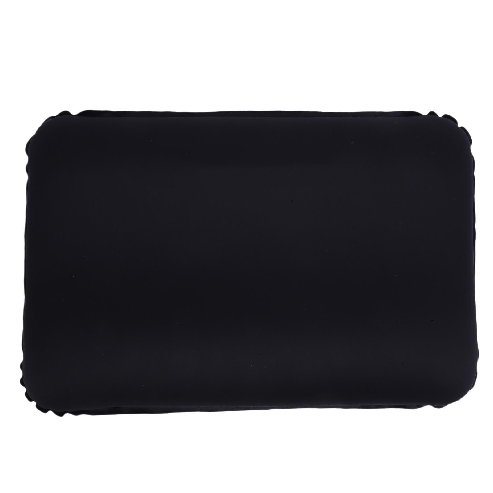 Подушка для кемпинга Двухслойная конструкция с воздушным клапаном Увеличенная Утолщенная Портативная Самонадувающаяся Воздушная Подушка для Путешествий