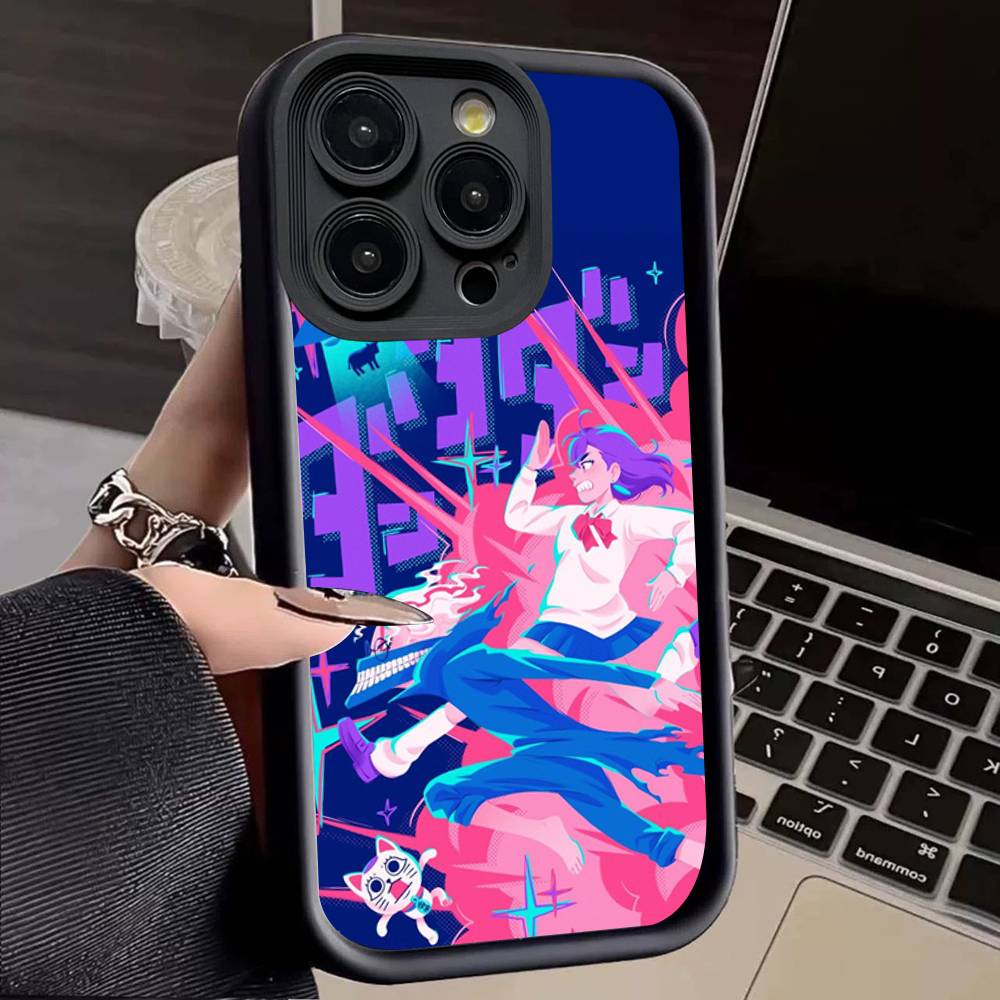 Adventure Anime Dandadan Phone Case For IPhone 17 16 15 14 13 12 11 Pro Max Mini Plus Soft TPU Back Cover