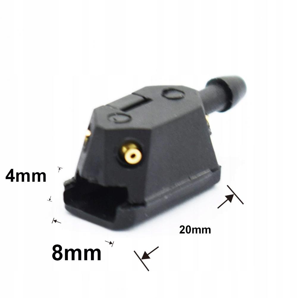 2x WINDSHIELD SPRAY NOZZLES FOR VOLKSWAGEN LT CRAFTER