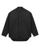 Solew Varsity Neck Quilted Jumper_Black
