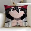 anime Undead Unluck Cushion Cover Soft  EasyWash Pillow Case  Versatile for Couch Bed Travel and Office