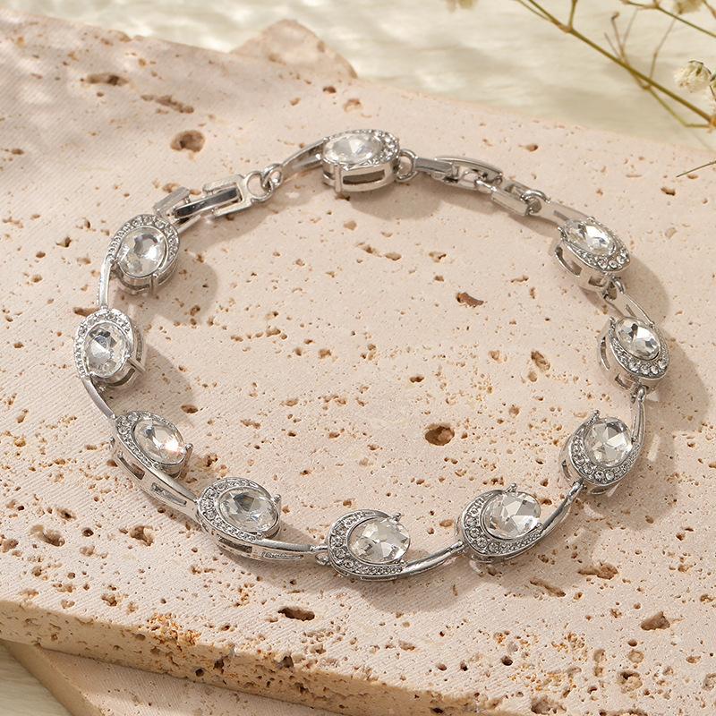 Zircon 6-character High-end Jewelry Niche Women's Luxury Multi-color Women's Bracelet