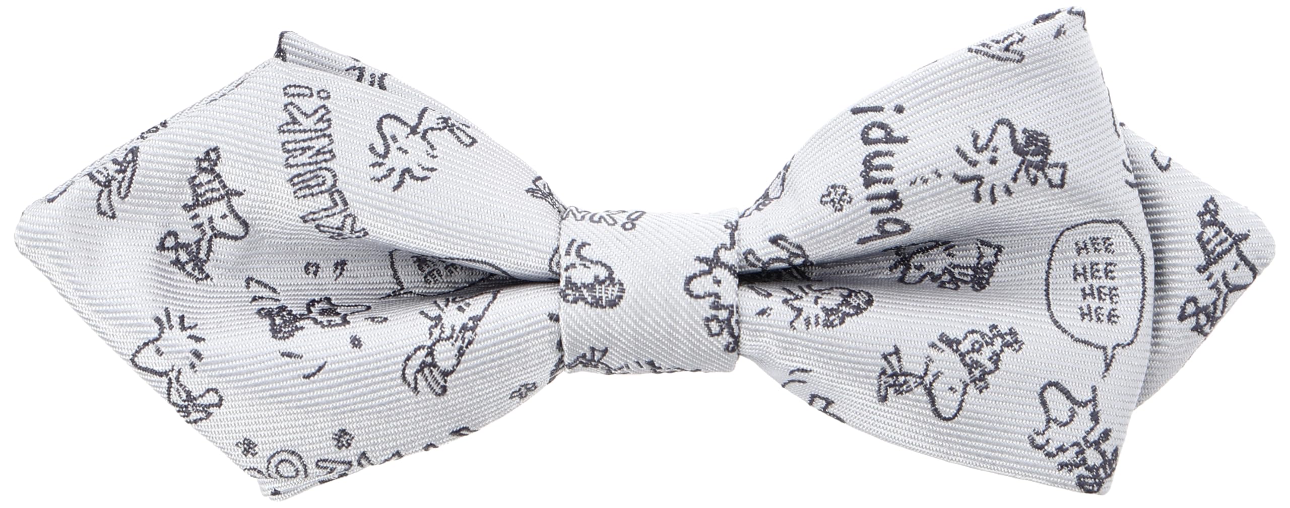 

Арахис Снупи Галстук-бабочка с оригинальной коробкой (PND48173) Светло-серый, галстук-бабочка Снупи и Вудсток, на клипсе, персонаж, свадебный