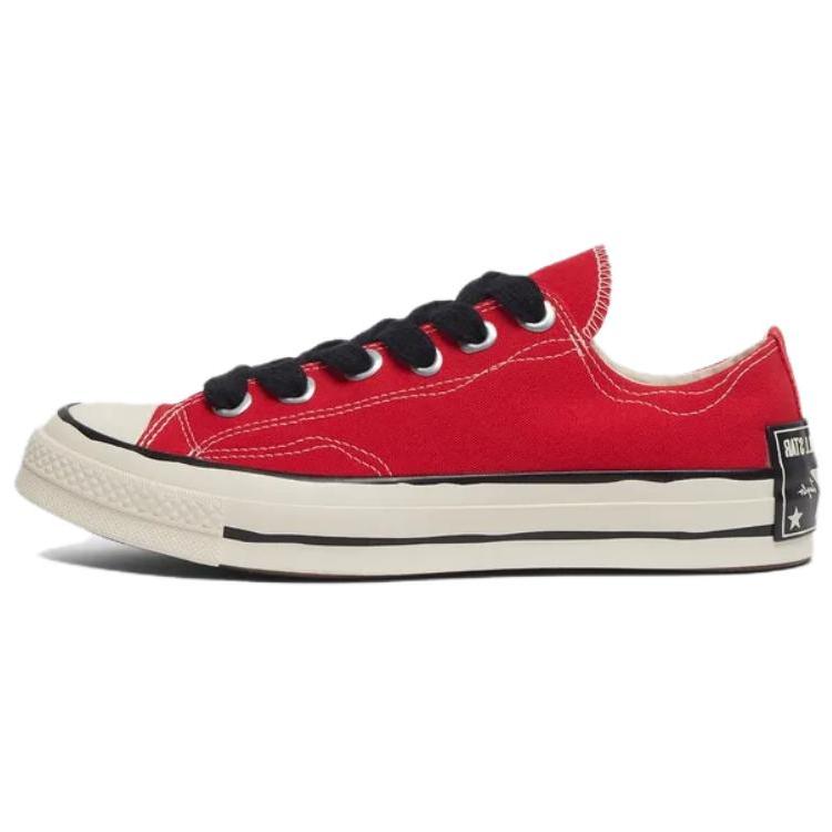 Converse 1970s Comfortable Versatile Low Top Canvas Shoes Unisex Sneaker Red A09505C