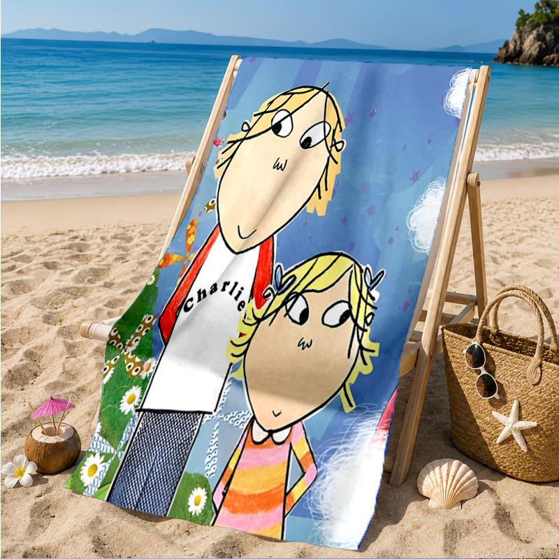 Lola Adventure Beach Towel, Super Soft Microfiber, Perfect Gift for Her/Him, Birthday, for Pool, Beach, Travel, Decor Beach Party