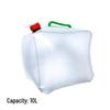 20L Foldable PVC Square Water Bag for Outdoor Use, Emergencies, and Picnics—Portable Survival Water Bottle & Collection Bucket