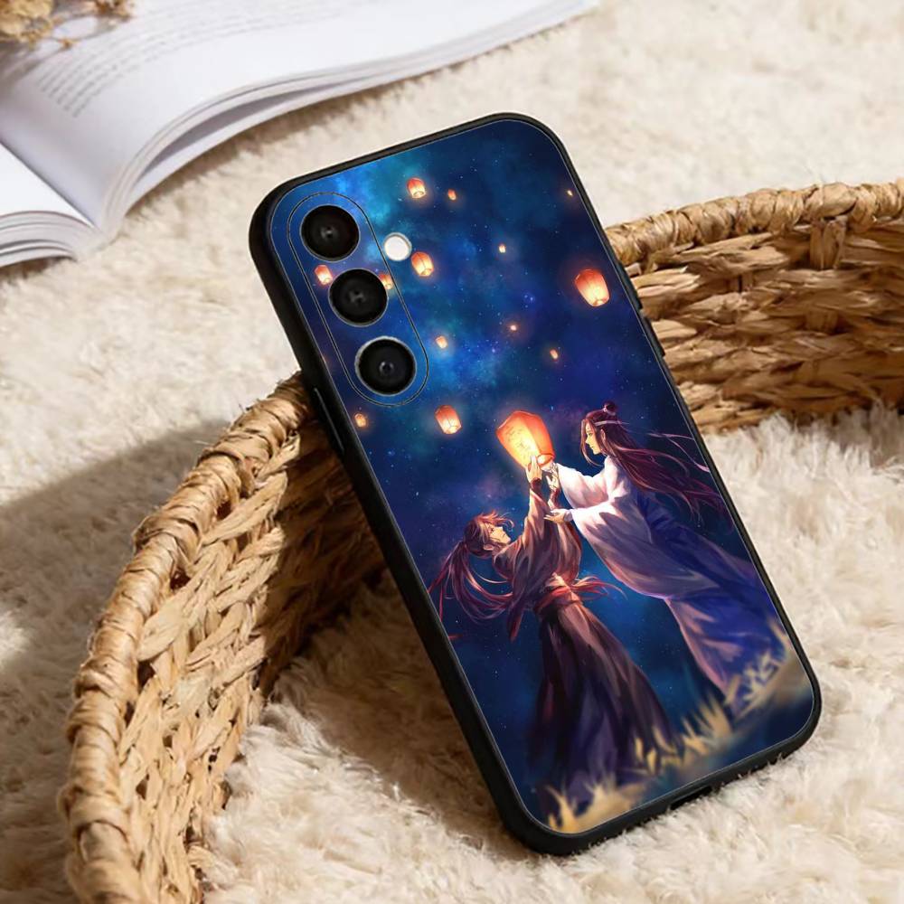 Anime M-Mo Dao Zu Shi Wangxian Phone Case For Samsung Galaxy A20,21s,22,31,32,52,53,72,73,80,91 Soft Black Shell