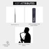 FORESTONE Black Bamboo W-Blast Alto Saxophone Reeds [Hardness: MS Medium Soft] FBWAMS