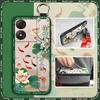 Wristband Wrist Strap Phone Case For ZTE Blade A34 Durable Fashion Phone Holder Protective Anti-dust Shockproof Lanyard
