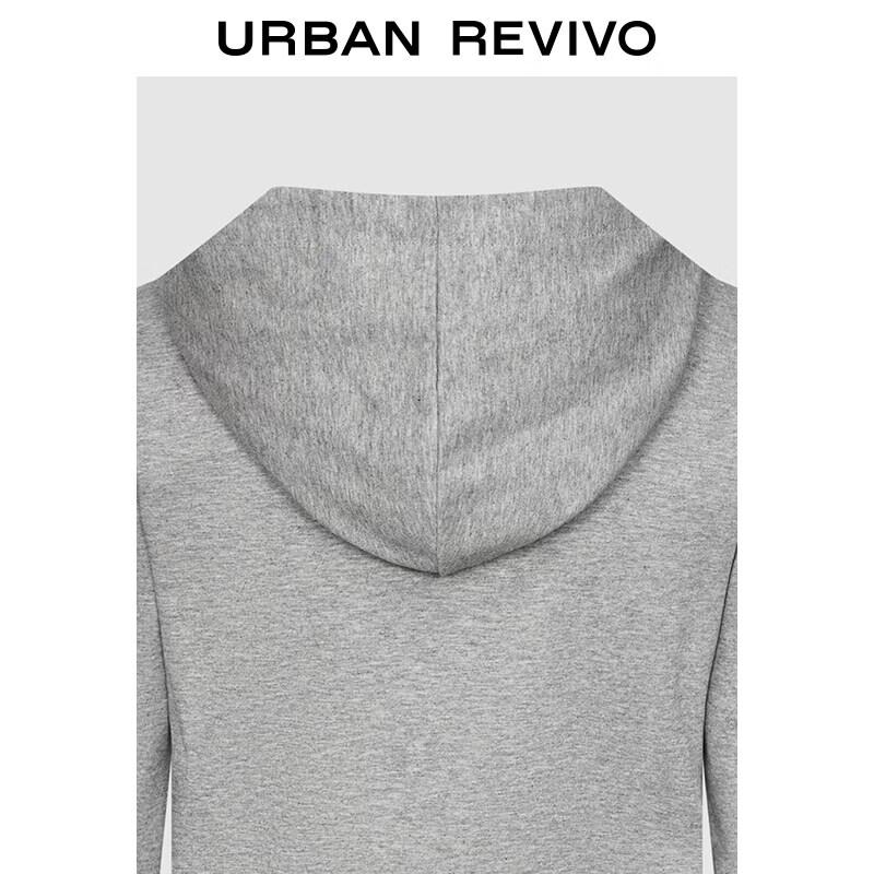 UR 2026 Spring Women's Plaid Lined Zip Hooded Sweatshirt