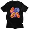 Funny Hot Dog Moon T Shirts Unisex Tshirts Summer Streetwear Casual Graphic Tee Tops For Husband Pure Cotton Slim Fit Clothes