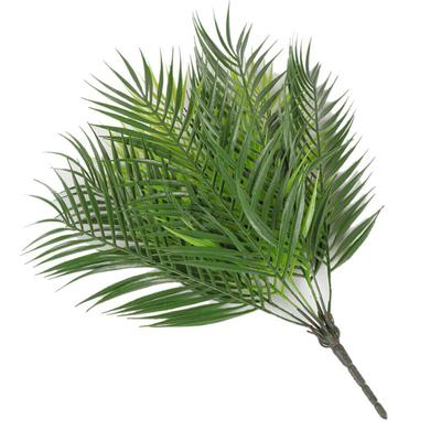 9 Heads Artificial Fern Bouquet Fake Plastic Palm Leaves Green Plants Home Decor