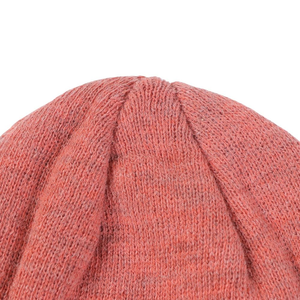 Volcom Knit Cap Brand FAVE Earth Women's (Solid Logo) [K5852405 / V.CO BEANIE] Hat, Pink, O/S