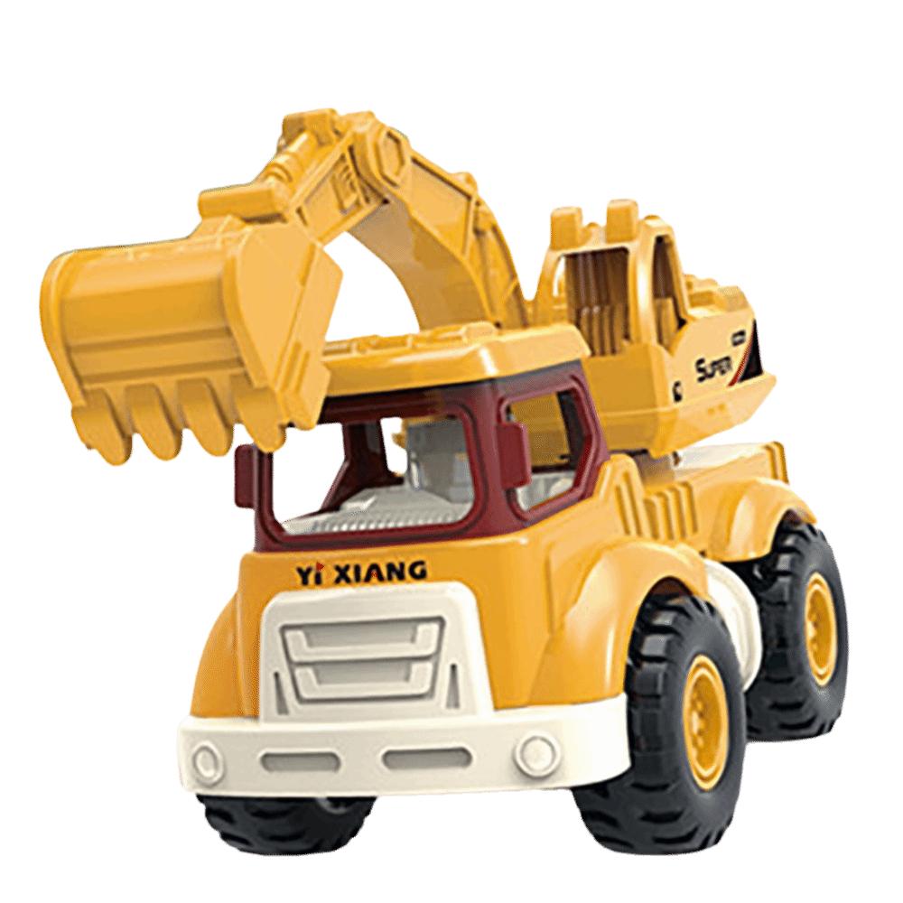 Inertial Driving Construction Trucks Multipurpose Function Excavator Toy Inertia Car Toy  Kids Play