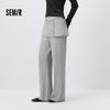 Semir Women's Relaxed Fit Wide-Leg Casual Pants