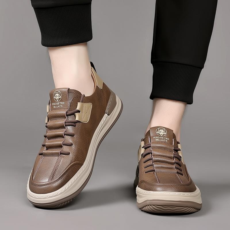 Móda Ke všemu Pánské tenisky Protiskluzová Pánská outdoorová obuv Vysoká kvalita Pánská ležérní obuv 2024 Horký výprodej Pravá kůže Skate boty Pánské