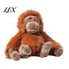 Realistic Stuffed Animal Plush Gorilla Doll, Toy for Kids, Soft Fluffy Comfortable Companion Gift Orangutan Plushie with Thick Long Fur, Home