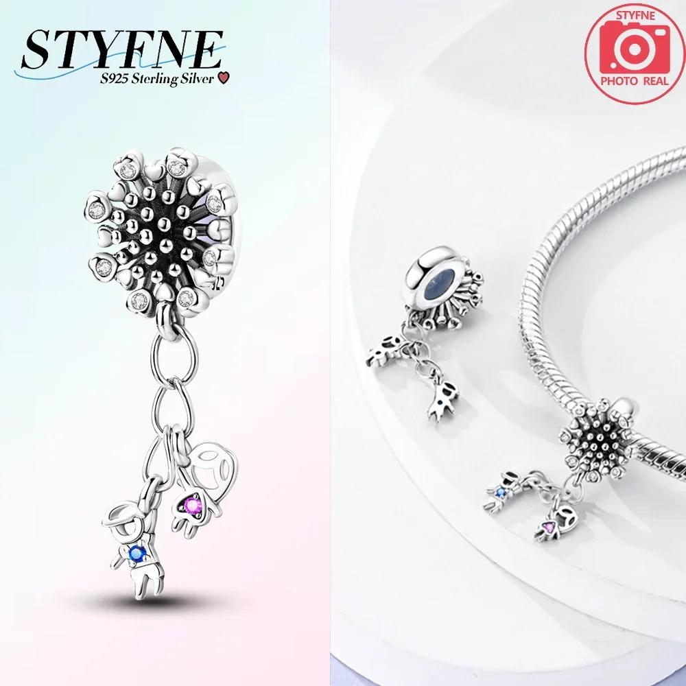 Anniversary Copper Butterfly Spider Couple Bears Heart Maple Leaf Clip Charm Beads Fit Bracelet Diy Women Original Jewelry