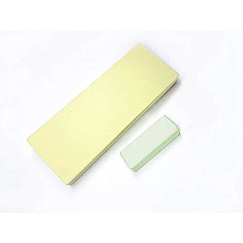 Otani Whetstone Super Finishing Whetstone "Kitayama" #8000 (Unused) Includes a Light Green Whetstone with Twice the Grit Size of the White Whetstone W