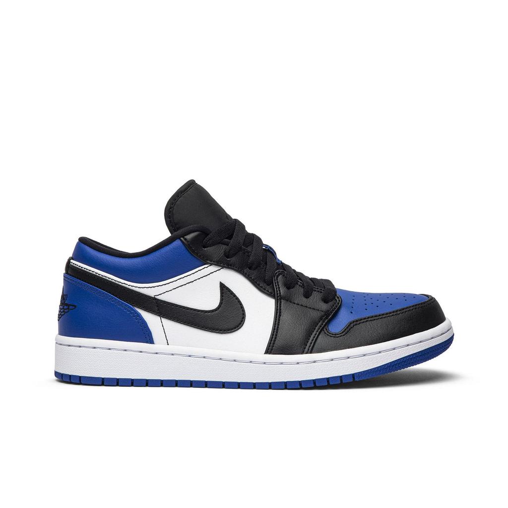 Air Jordan 1 Low 'Royal Toe' (Unisex) Sport Royal / White-Black Vintage Basketball Shoes CQ9446 400