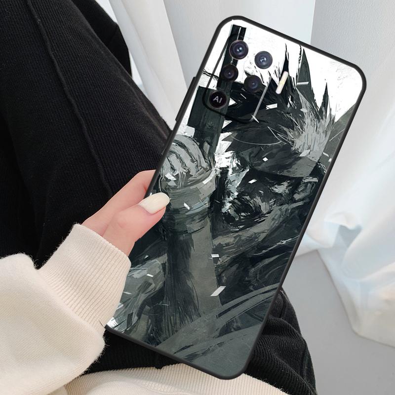 Metal Gear Solid Case For Oppo A17 A57 A77 A40 A78 A54 A74 A94 A76 A16 A96 A18 A60 A80 A38 A58 A98 A15 A5 Pro
