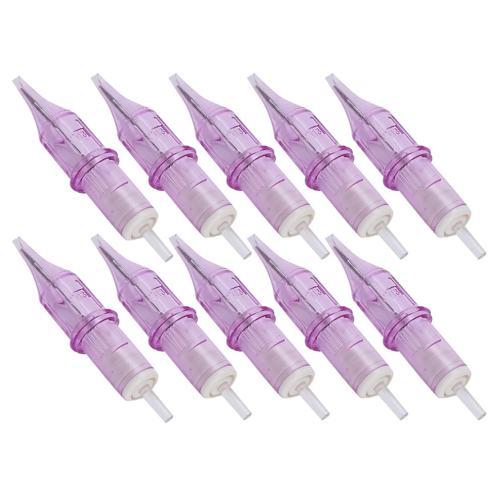 10pcs  Box Disposable Tattoo Needle Tattoo Machine Pen Cartridge Needle Accessory13RL