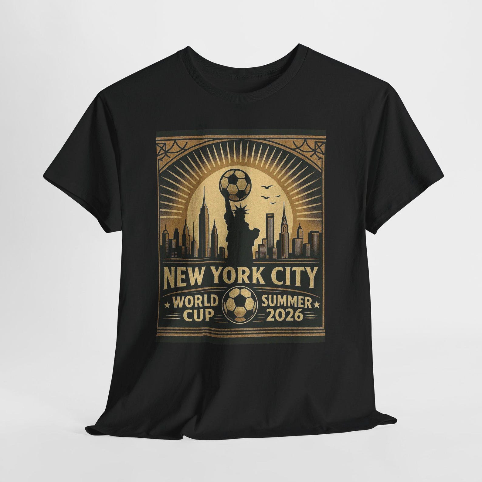 New York City World Cup Summer 2026 T shirt | Soccer Skyline Poster 2XL