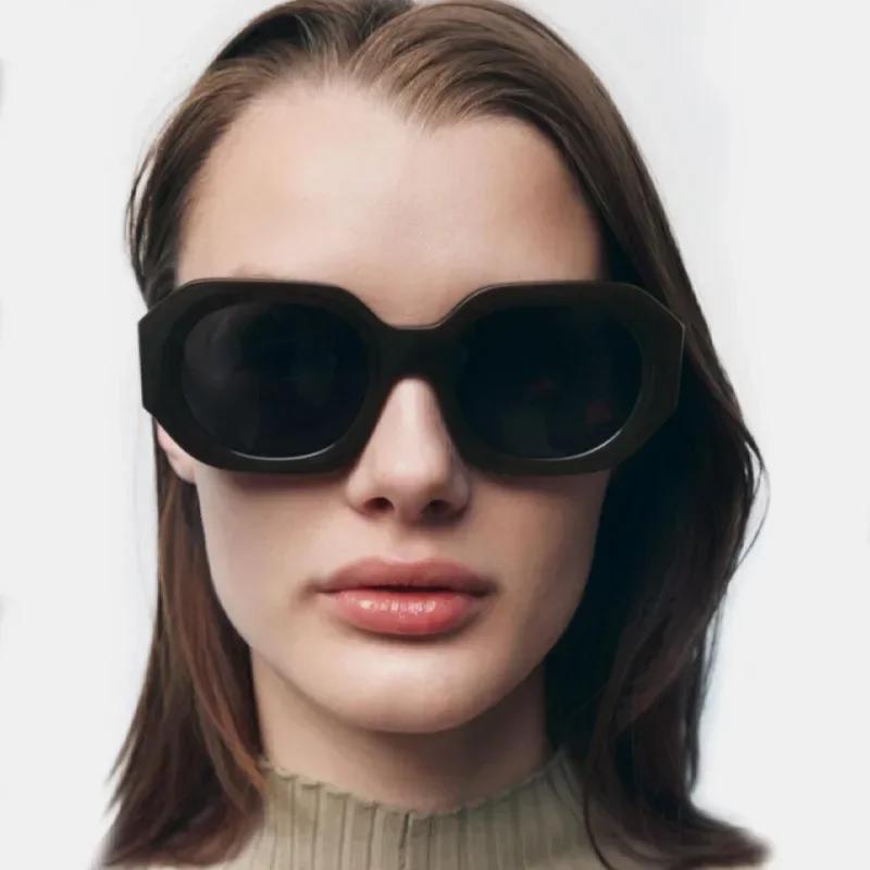Vintage Oval Sunglasses Women Men Brand Retro Sun Glasses Female Male Mirror Punk Designer Outdoors Shades