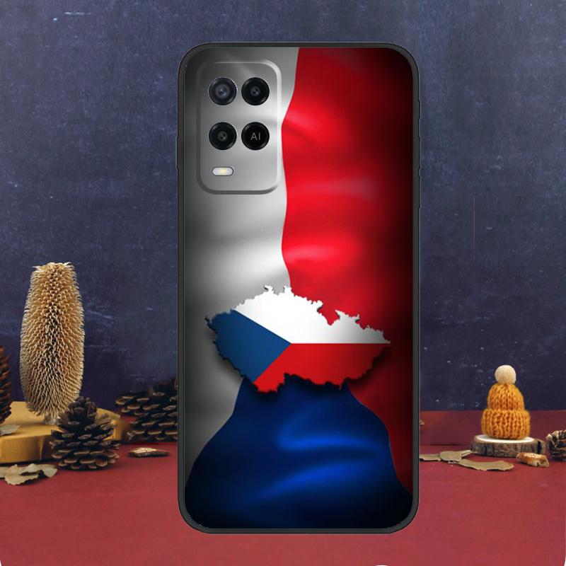 Czech Republic Czech Flag Case For Oppo A5 Pro A6 A15 A18 A38 A58 A78 A98 A54 A74 A94 A17 A57 A80 A60 A40 A16 A76 A96