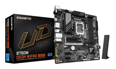 Gigabyte B760M DS3H WF6E GEN5 Motherboard