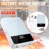 220V 6500W Instant Electric Tankless Water Heater Shower Hot Water Heater Thermostat Kitchen Bathroom LCD Display Pu Huo Da Yu 2KG