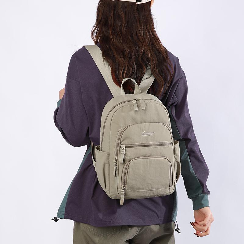 Backpack Nylon Waterproof  Laptop Unisex Casual Mochila Sports Travel Zipper Lightweight Rucksacks