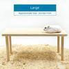 New Small Hamster Scenery Platform Solid Color Functional Playground Climbing Stand Sturdy Wooden Platform Small Pet