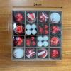 Christmas Tree Ornaments: Holiday Party Decor Ball Set with Gift Box