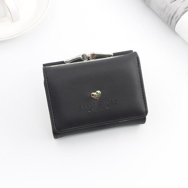 Women's Wallet Short Cartoon Cute Zero Wallet Coin Purses Bag Girl Small Lady Wallet Card Holder