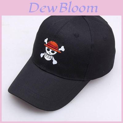 One Piece Piraat Geborduurd Baseballpet Zonnehoed Voor Buitensporten