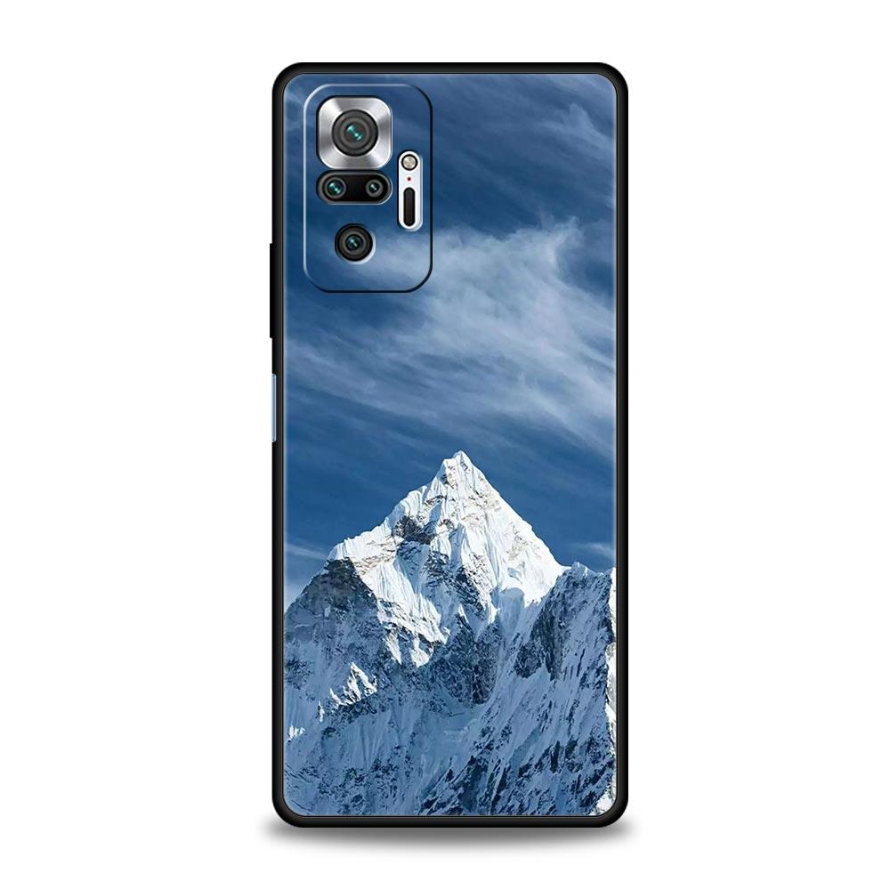 Phone Case For Xiaomi Redmi Note 14 13 12 5G 11 10 Pro Plus 4G 9S 9 14C 13C 12C 10C 9C 9A Cover Everest mountain world first