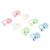 8Pcs Straw Covers Dustproof Decorative Portable Odorless Reusable Silicone Straw Toppers for Party Shopping Home