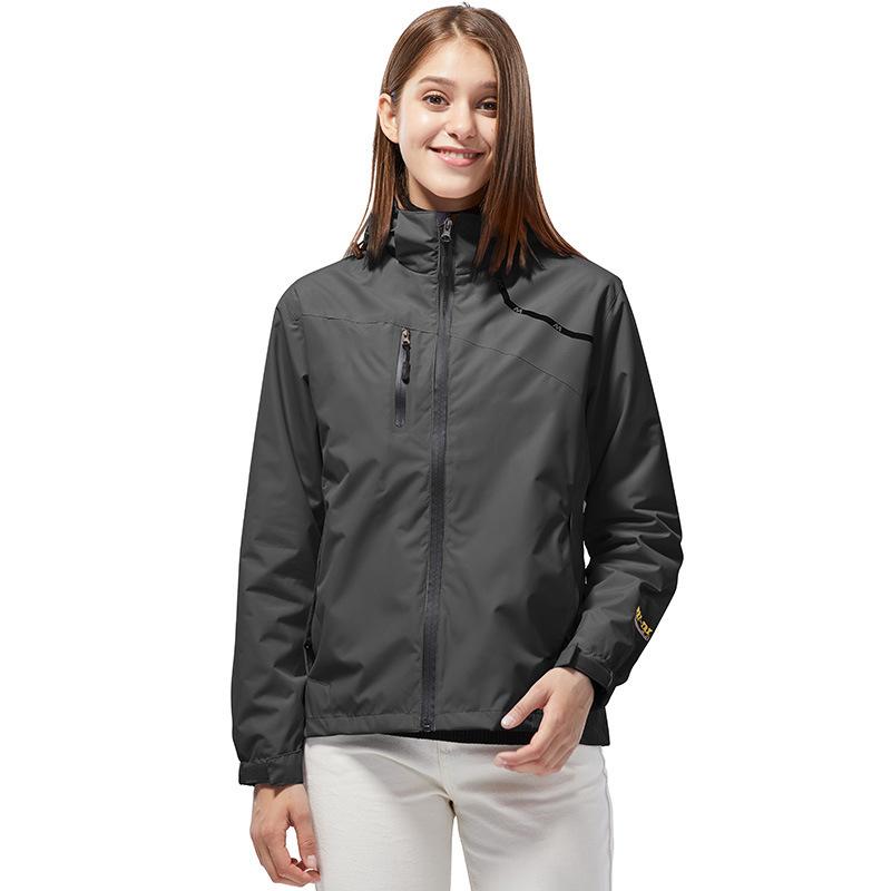 Single-layer Jacket Men's Spring and Autumn Skiing Breathable and Wear-resistant Couple Mountaineering Suit Women's Thin Jacket