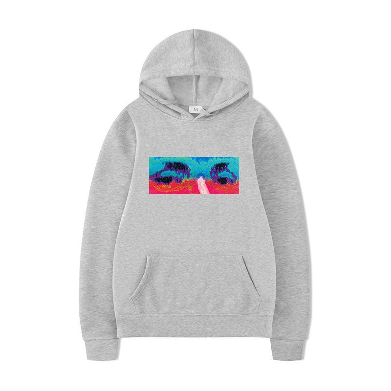 Jesień Zima Bluzy Chłopcy Harajuku Dziewczyny Pulower Wymyślne Topy Oversize Prezent Muzyczny Casual Luźna Wygodna Bluza