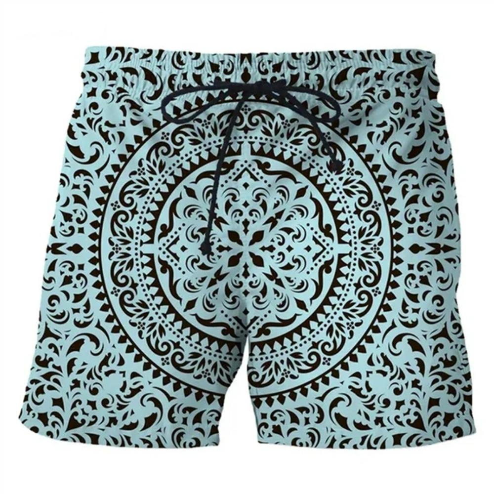 Europe and America Style Graphic Printed Men's Beach Shorts 3D Printing For Men's Outdoor Casual Shorts Men's and Women's Shorts