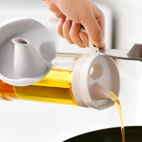 Kitchen Cooking Vinegar Oil Soy Sauce Dispenser Leak-proof Glass Pouring Bottle Sale Goods