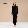 Damen Herbst & Winter Reines Baumwoll-Mittelhoher Kragen Thermoset: 2025 Neuer Stil Basisschicht