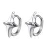 Delicate Niche Design Star Earrings Neutral Style Polaris Ear Jewelry For Women Men