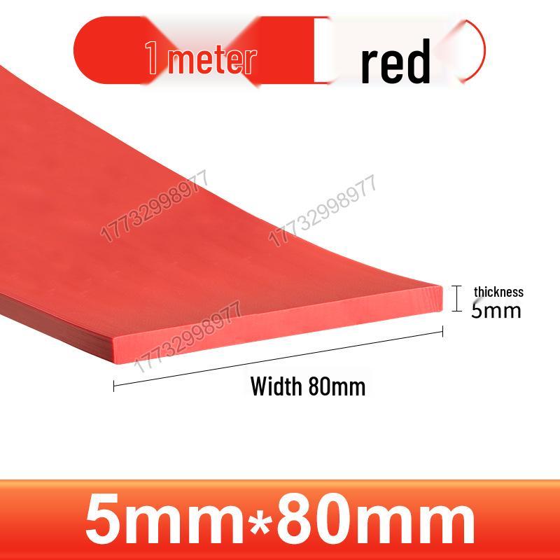 High-Temperature Resistant Transparent Silicone Rubber Sealing Strip