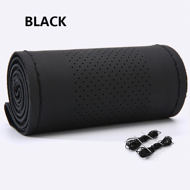 Anti-Slip Car Steering Wheel Braid Cover Hand-Sewn Car Steering Wheel Covers Are Suitable For 90% of the Models On The Market