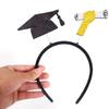 Celebrate Graduation Cap Headband Non-slip Graduation Hat Hairband  Elementary School