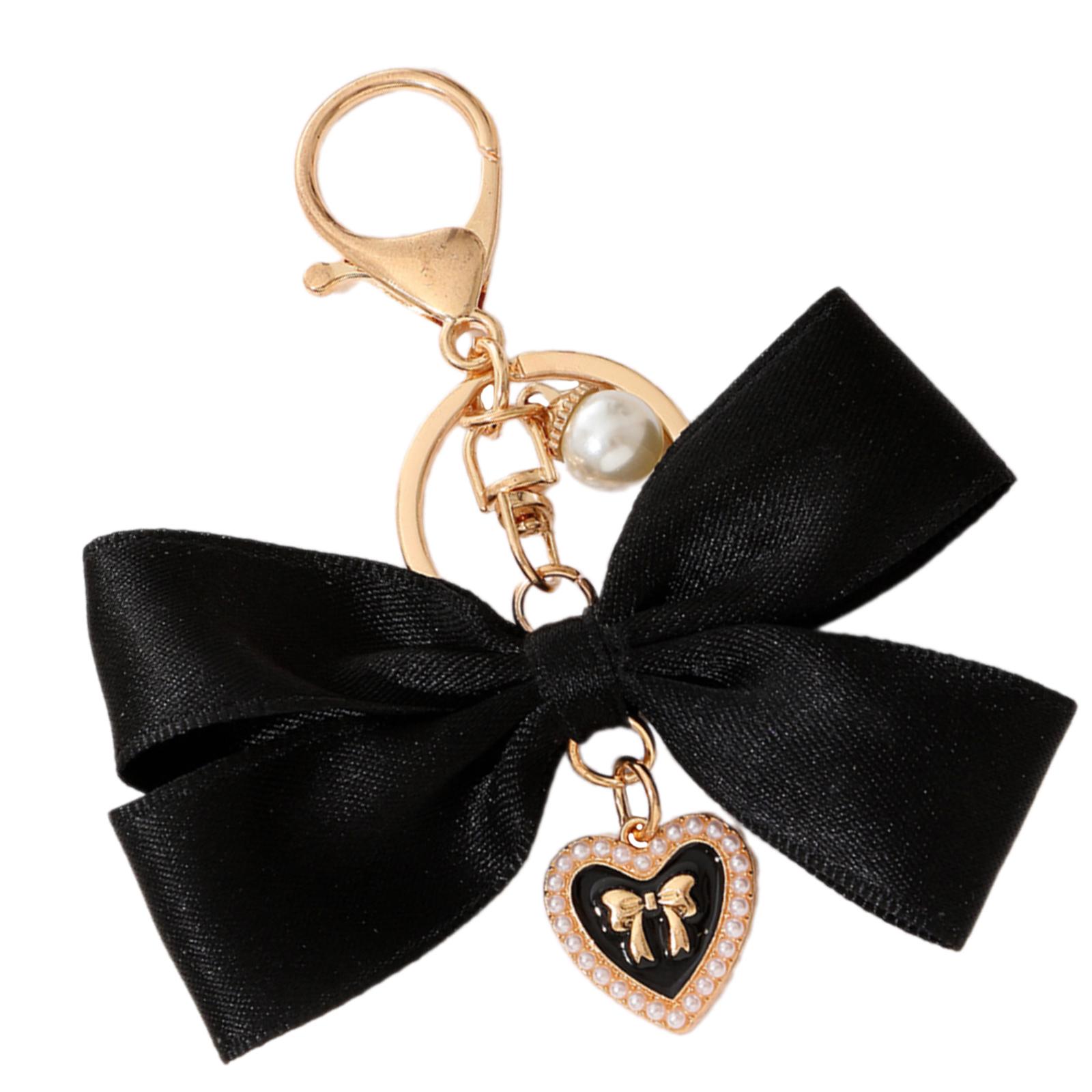 

Романтика Любовь Бантик Брелок Прочный Брелок Любовь Сердце Шарм Подвеска для Украшения Сумок Ручной Работы Аксессуар Подарок